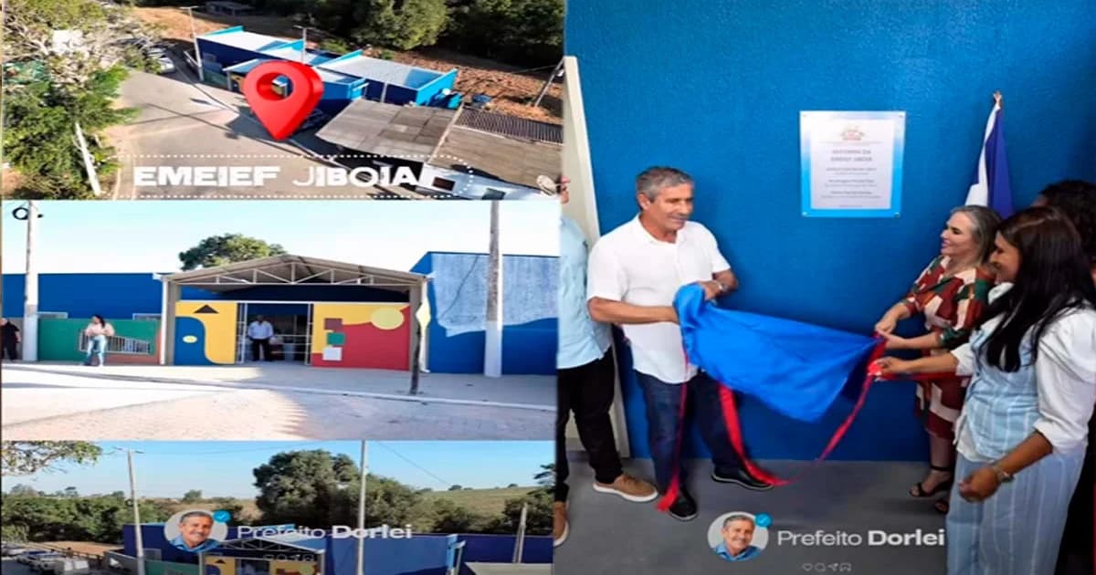 Jiboia: Escola Ganha Nova Cara com Reforma Integral