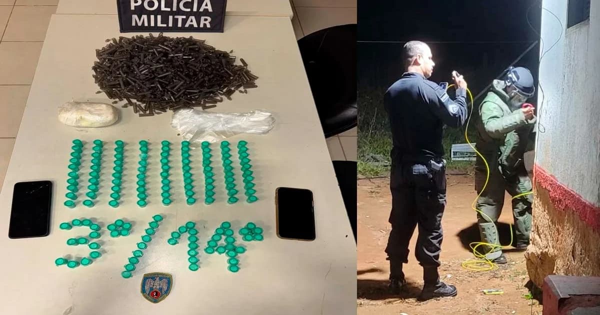 Explosivo e Drogas: Mega Operação Desarticula Tráfico em Muniz Freire