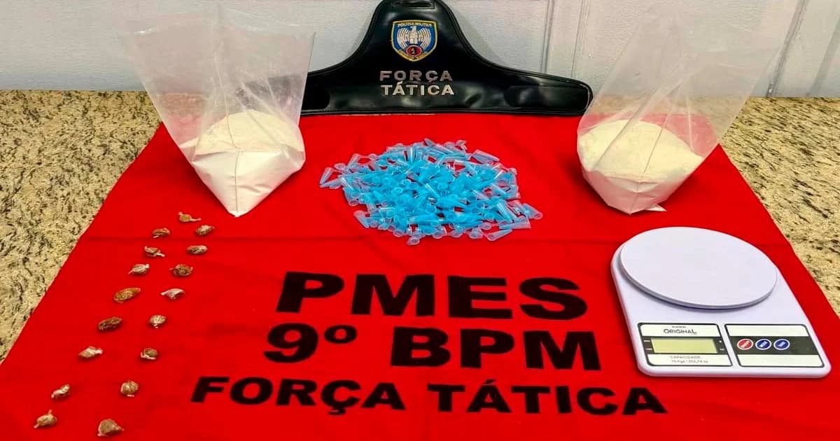 Mega Apreensão de Drogas no bairro Rubem Braga em Cachoeiro