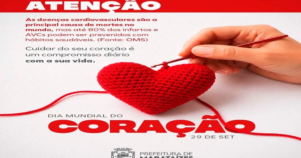 Marataízes Alerta para Saúde do Coração em Dia Mundial