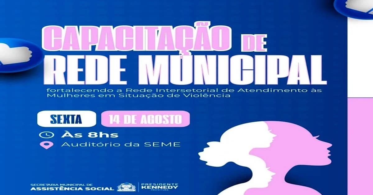 Presidente Kennedy Fortalece Rede de Apoio a Mulheres em Situação de Violência