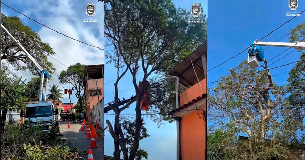 Marataízes: Poda Estratégica Protege Rede Elétrica e Cidadãos