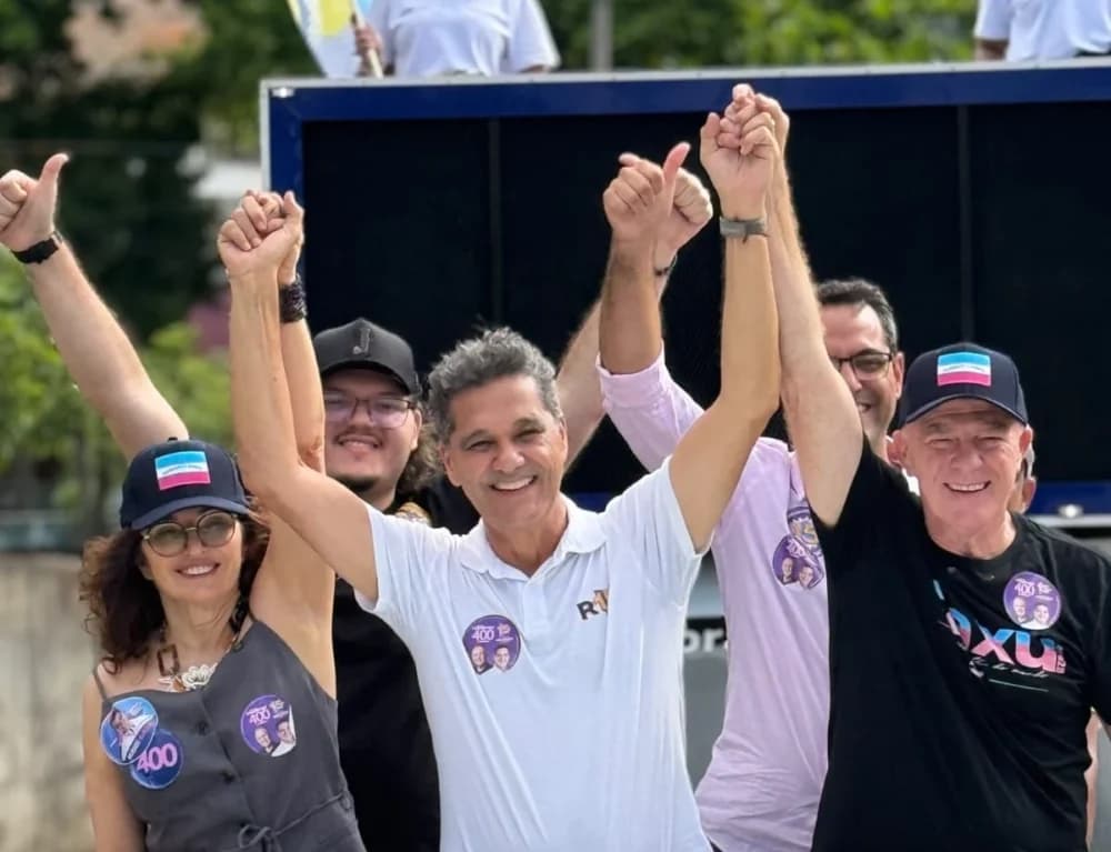 Ricardo Ferraço e Renato Casagrande participam de caminhada em Cachoeiro e destacam investimentos no Sul do ES