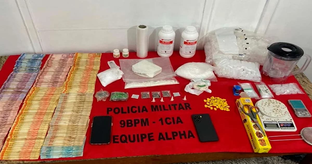 Dupla detida com drogas em Cachoeiro de Itapemirim