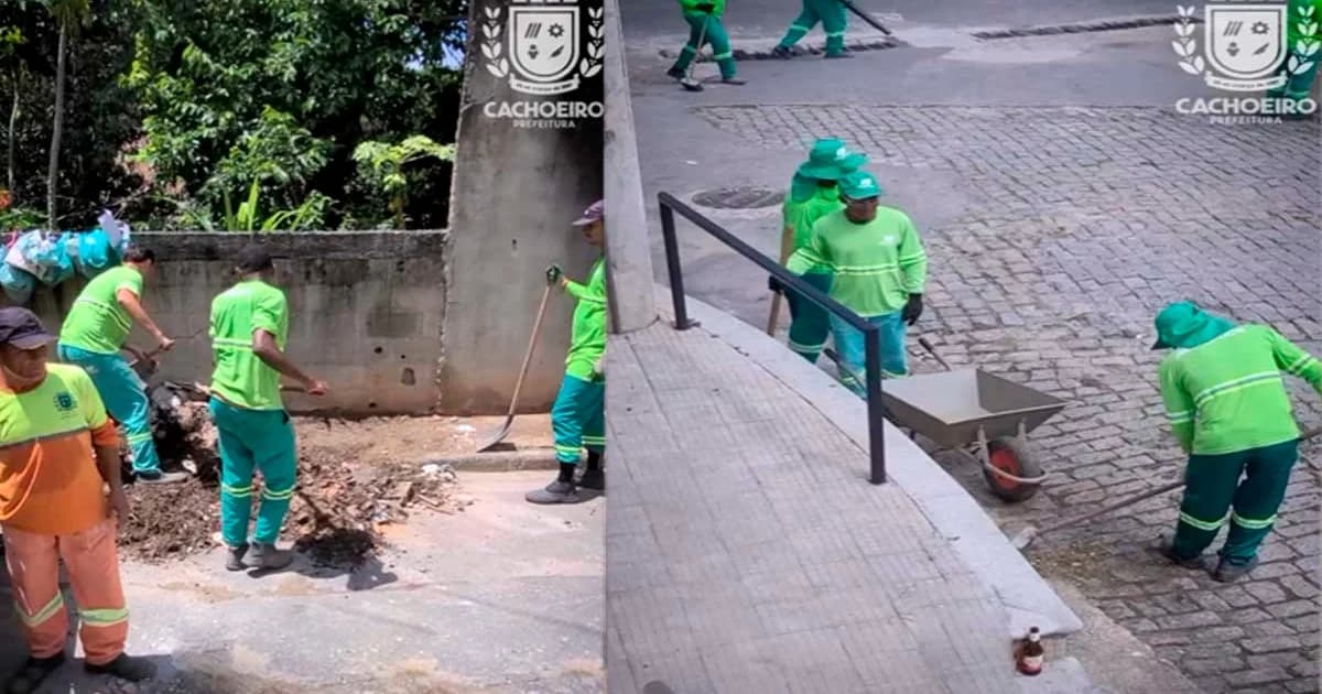 Cachoeiro Intensifica Limpeza Urbana em Quatro Bairros