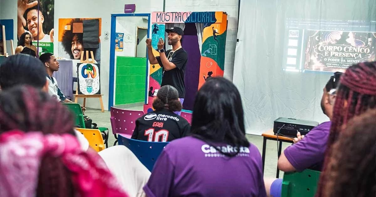 Arte e Formação: Casa Roxa leva cultura a Centros de Juventude no ES