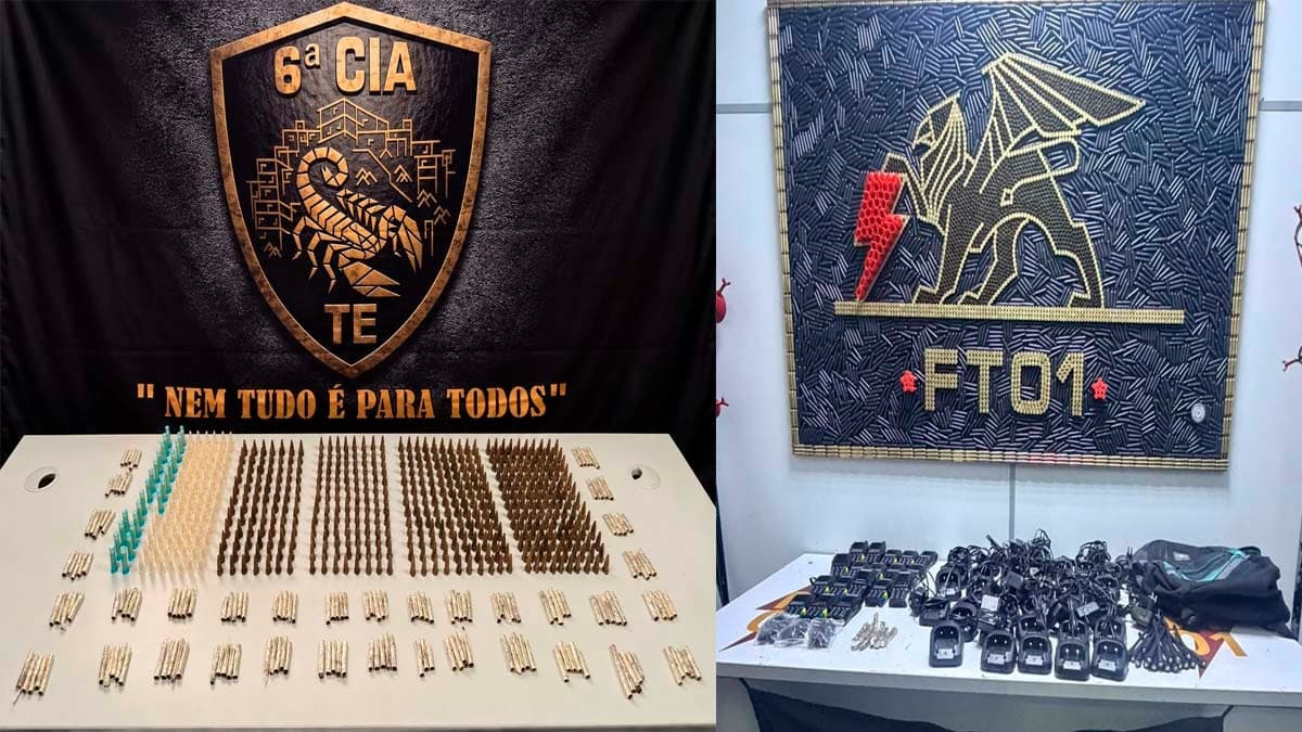 Operação Policial Apreende Drogas e Equipamentos de Comunicação em Vitória