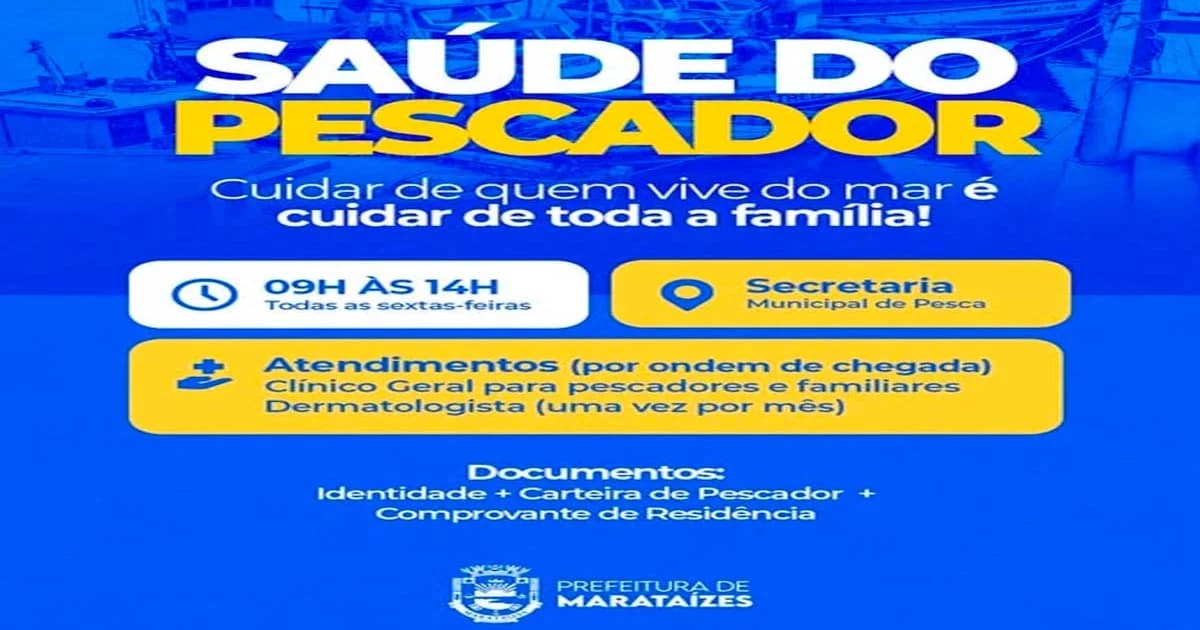 Saúde do Pescador: Marataízes Amplia Acesso a Serviços Médicos
