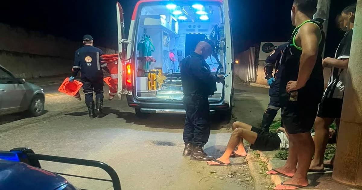 Adolescente Ferido em Queda de Bicicleta Após Manobras Arriscadas