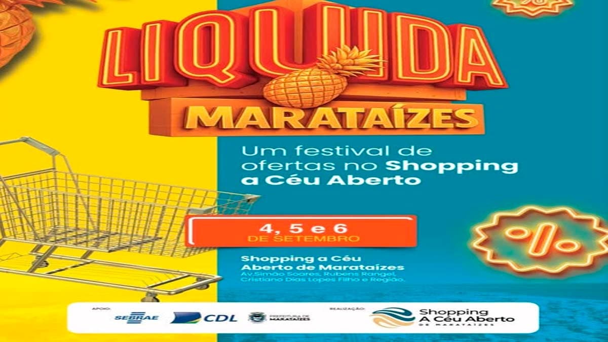 Marataízes Promove Grande Liquidação em Setembro
