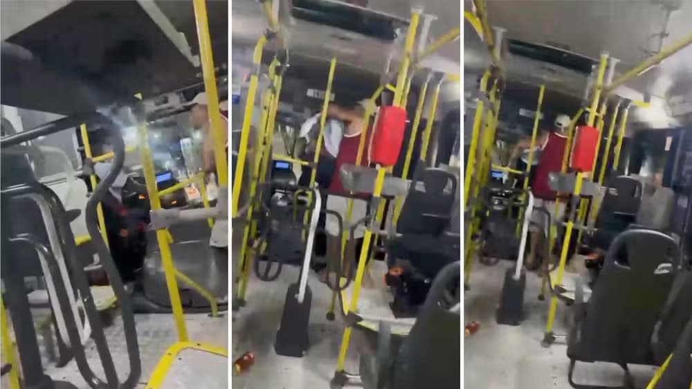 Motorista de Ônibus é Ameaçado com Faca e Perseguido Após Incidente na Serra