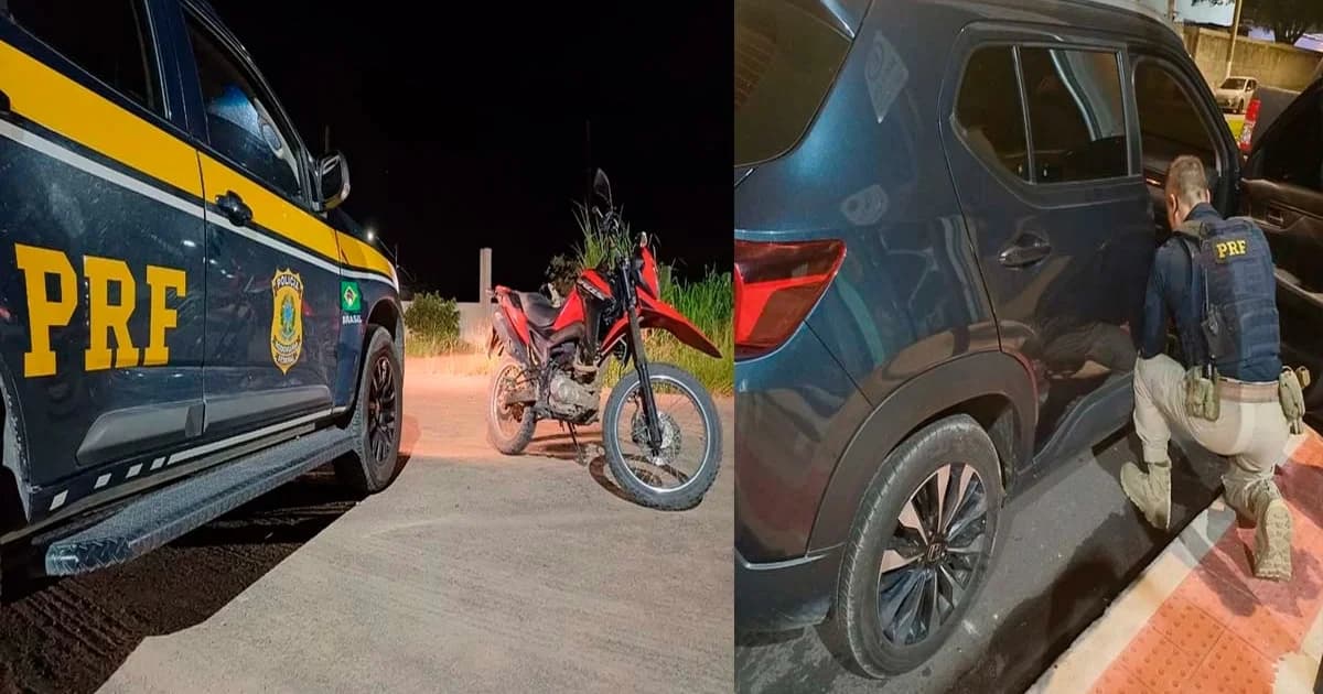 Combate ao Crime: PRF Recupera Dois Veículos Clonados na BR-101