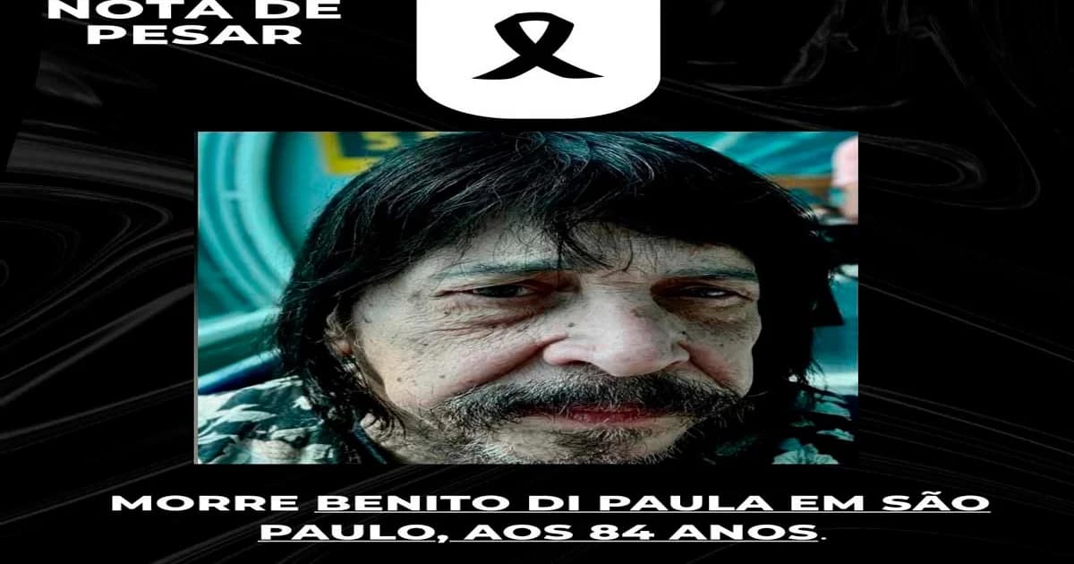 Benito di Paula: Morre o Rei do Samba-Jóia