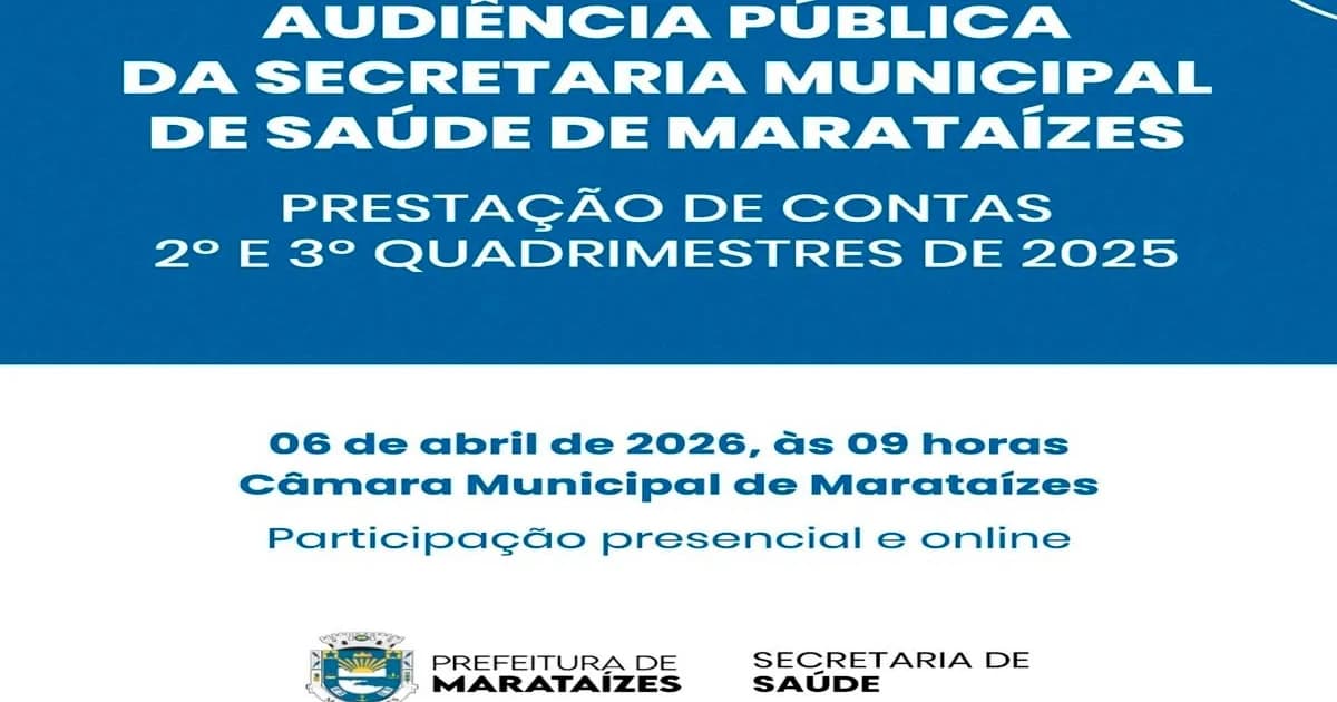 Marataízes Abre Portas para Prestação de Contas da Saúde