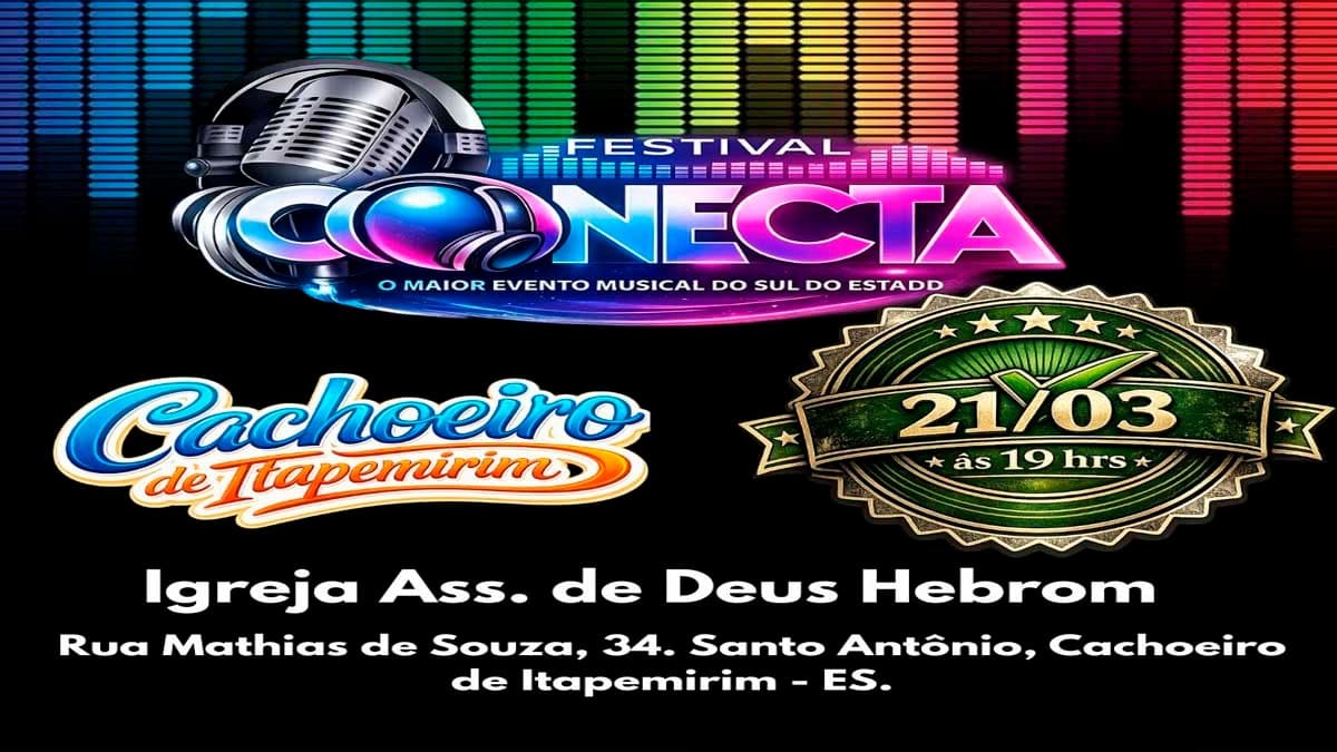 Festival Conecta Celebra Música Cristã no Espírito Santo