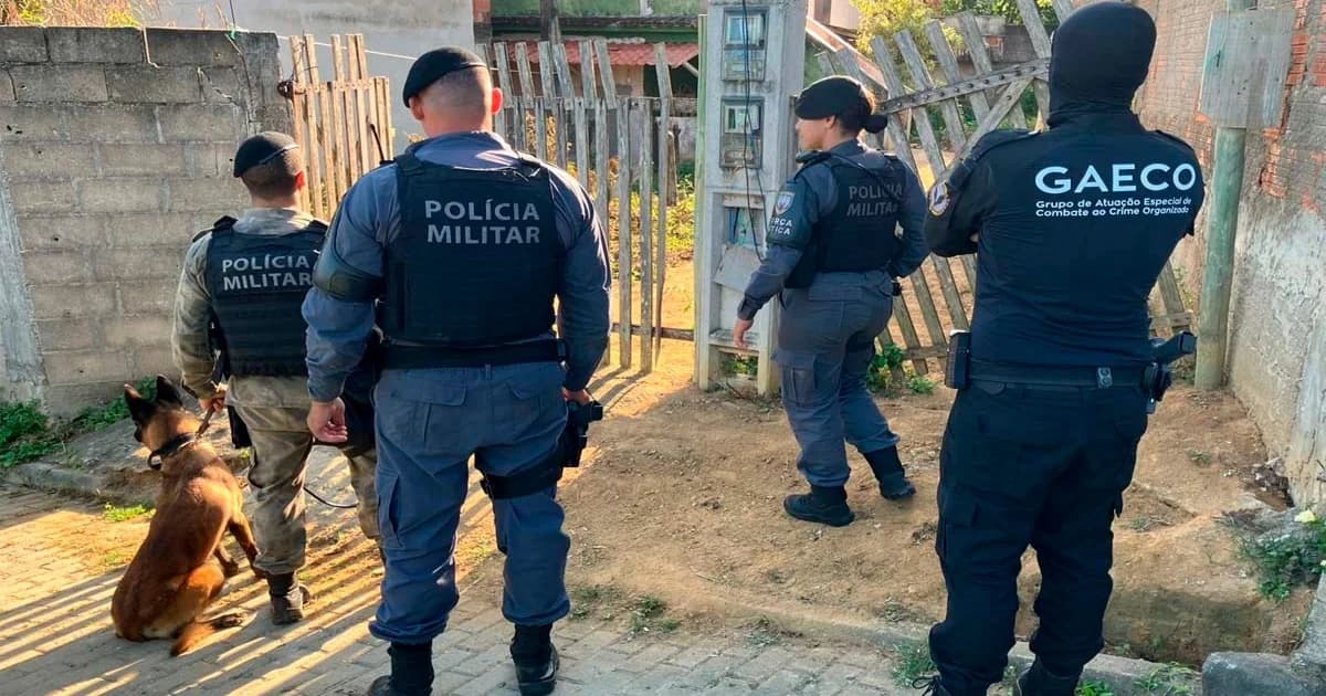 MPES e PMES desarticulam células do Comando Vermelho no litoral sul