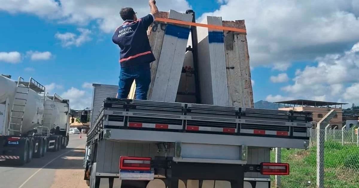 Fiscalização Flagrando Irregularidades em Cargas de Pedras Ornamentais