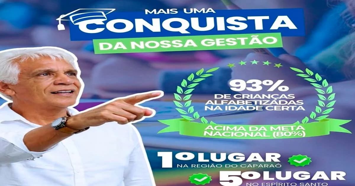 Muniz Freire Dispara no Mapa da Alfabetização