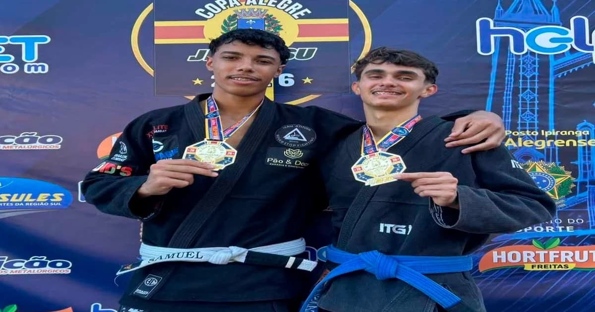 Atletas de Atílio Vivácqua Brilham no Campeonato Estadual de Jiu-Jítsu