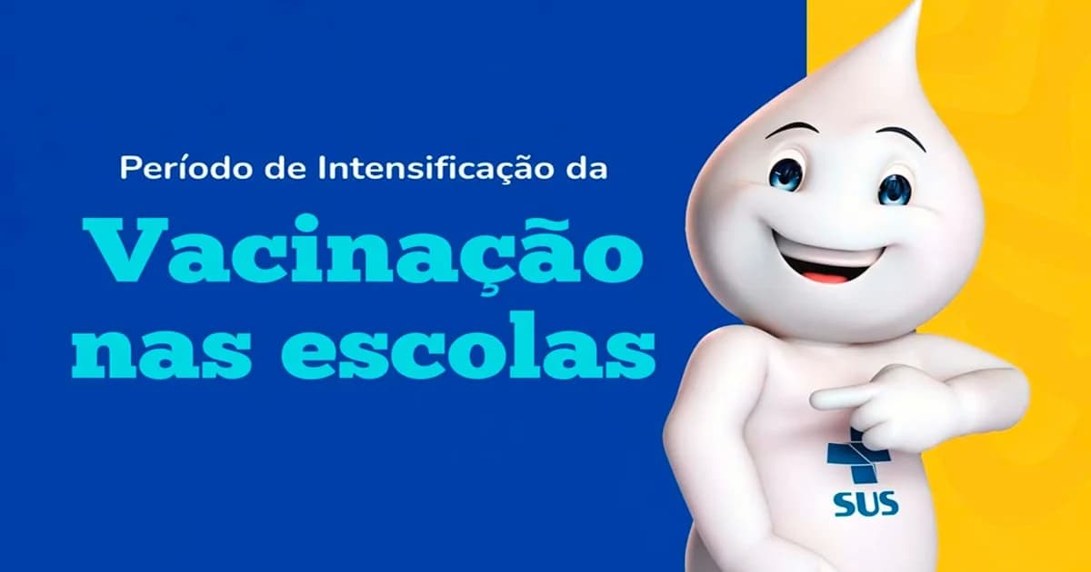 Escolas Estaduais Ampliam Acesso à Vacinação até 31 de Maio