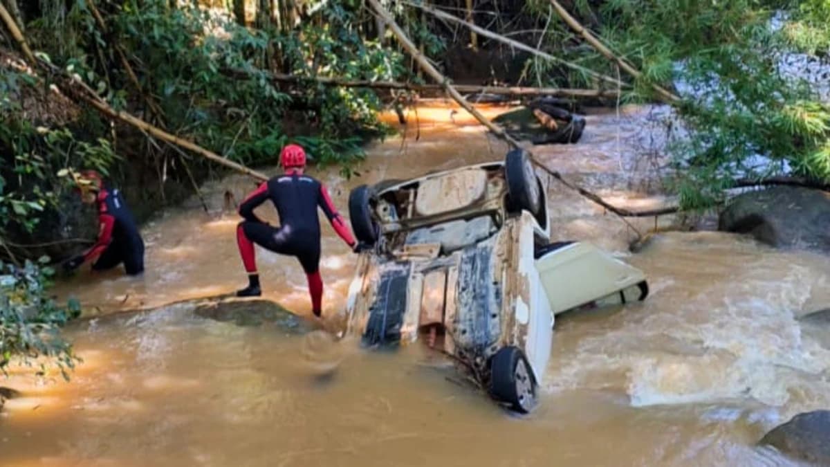 Corpo Localizado em Carro Submerso em Alfredo Chaves