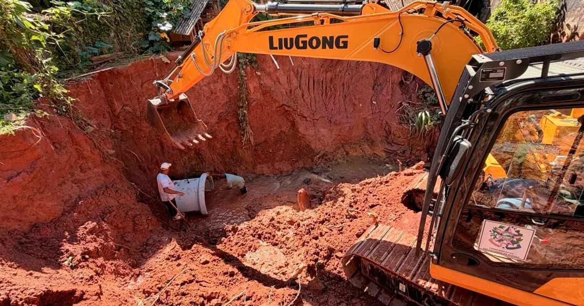 Muniz Freire Aprimora Drenagem Urbana em Área Crítica