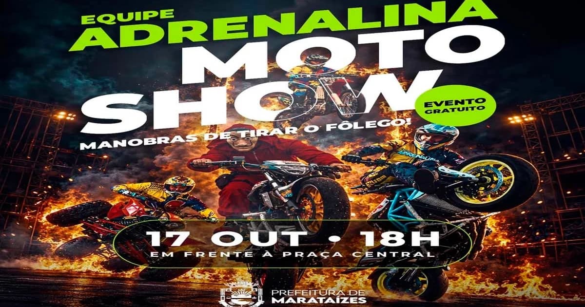 Marataízes sedia show radical de motociclismo