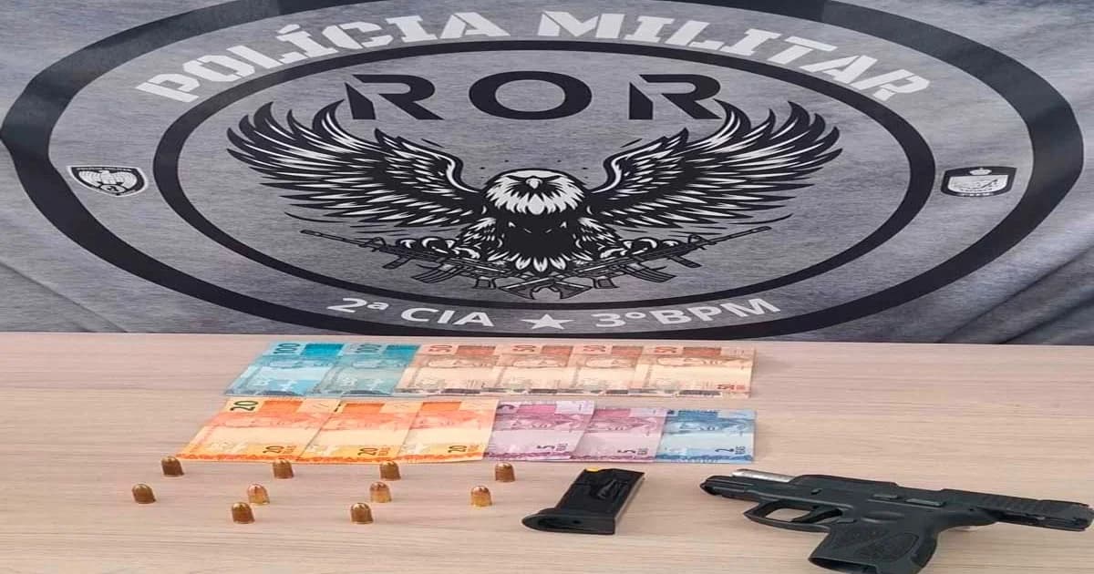 Suspeito de Porte Ilegal de Arma é Detido em Guaçuí