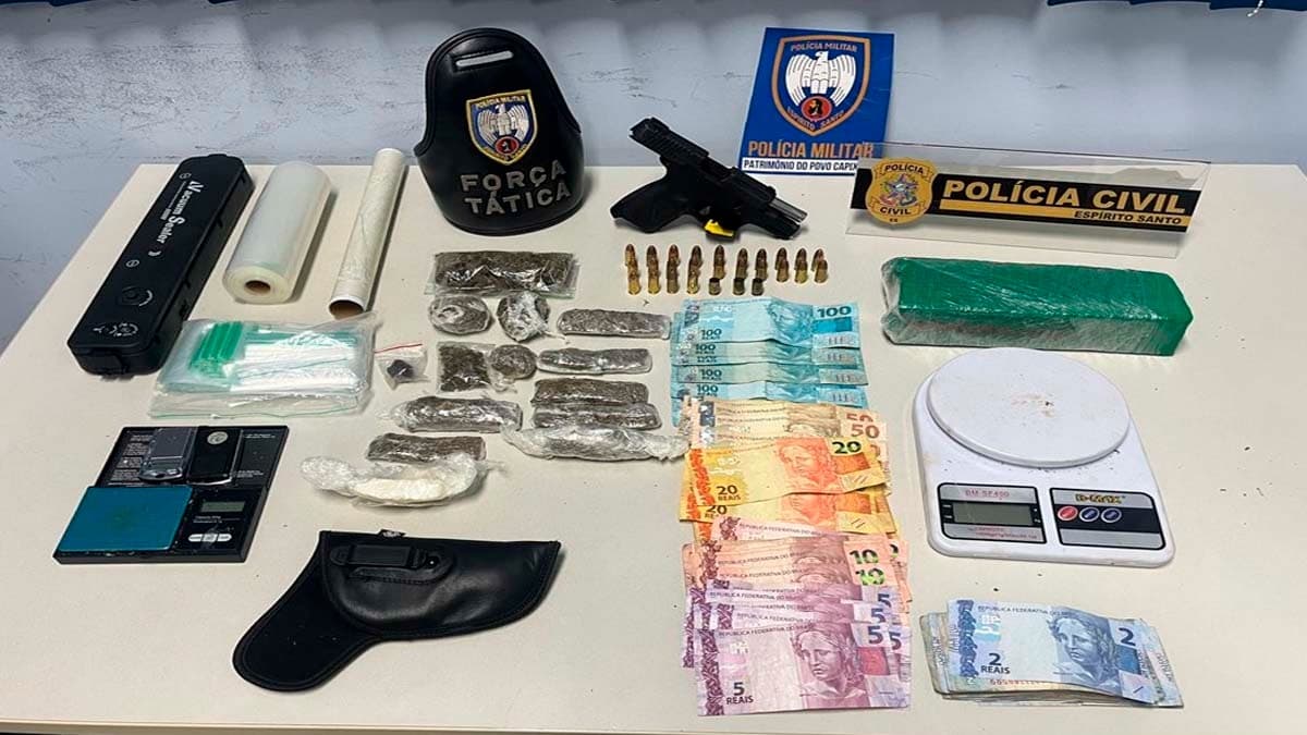 Operação Policial Combate Tráfico em Guaçuí