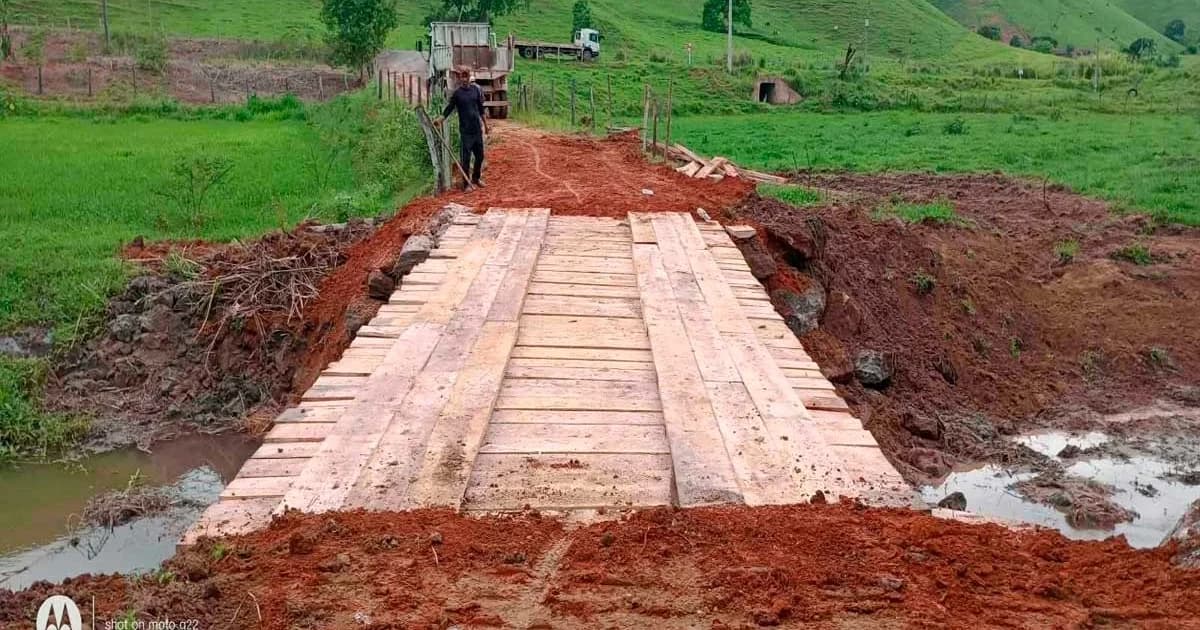 Ponte Rural Recuperada: Mais Segurança e Mobilidade em Muniz Freire