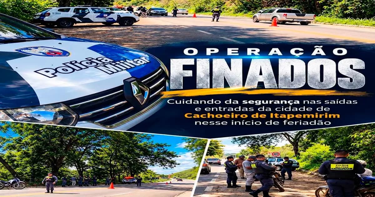 Segurança Reforçada: Operação Finados Mobiliza Polícia Militar em Cachoeiro