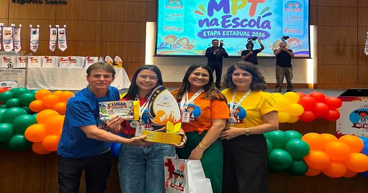 Estudante de Muniz Freire Brilha e Avança para Etapa Nacional em Concurso do MPT