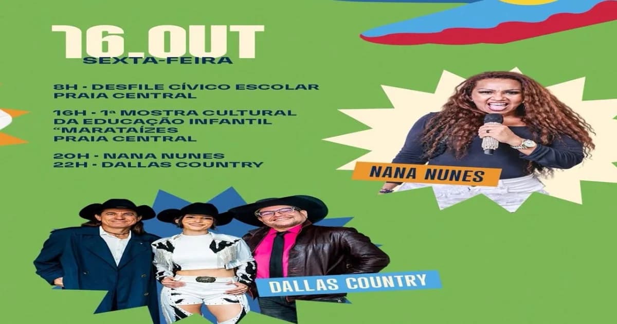 Marataízes Celebra 29 Anos com Festa Diversificada