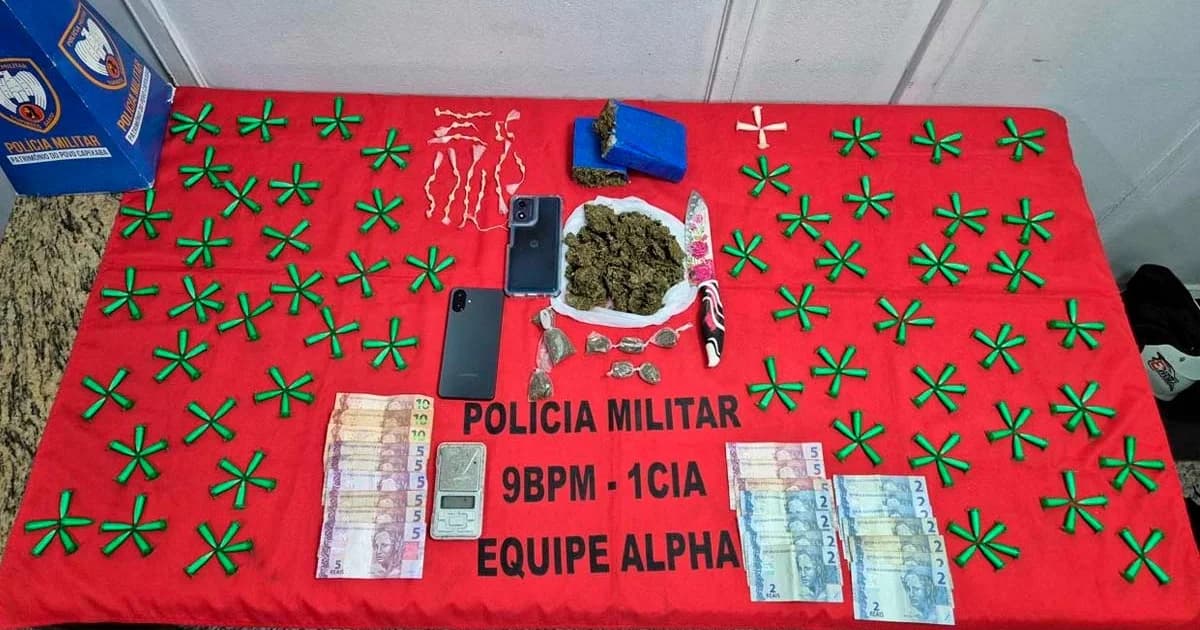 Mega Apreensão de Drogas em Cachoeiro: Trio Detido