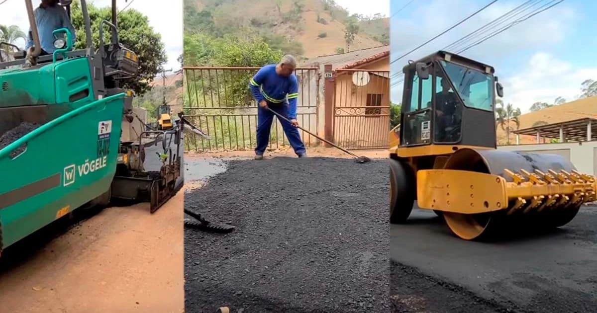 Pavimentação Revitaliza Avenida em Cachoeiro de Itapemirim