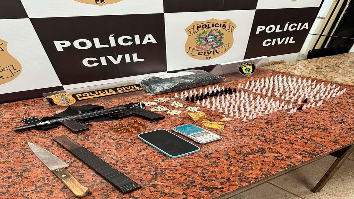 Mega Operação Desarticula Ponto de Tráfico com Metralhadora em Marataízes