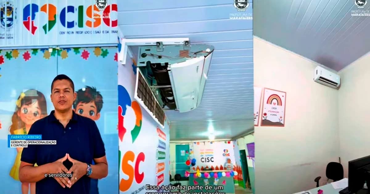 Climatização Avança no CISC de Marataízes