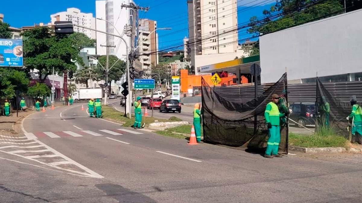 Cachoeiro Avança na Zeladoria Urbana: Foco na Avenida Principal
