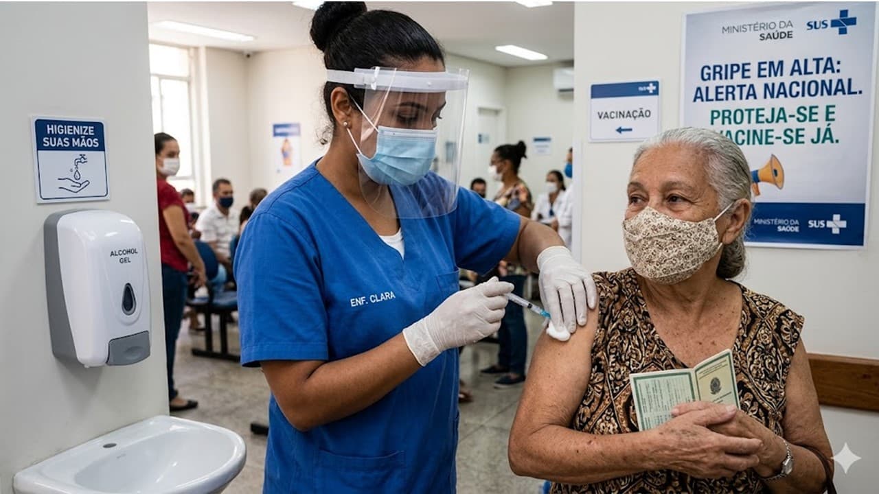 Alerta Nacional: Gripe Avança e Autoridades Pedem Cautela e Vacinação
