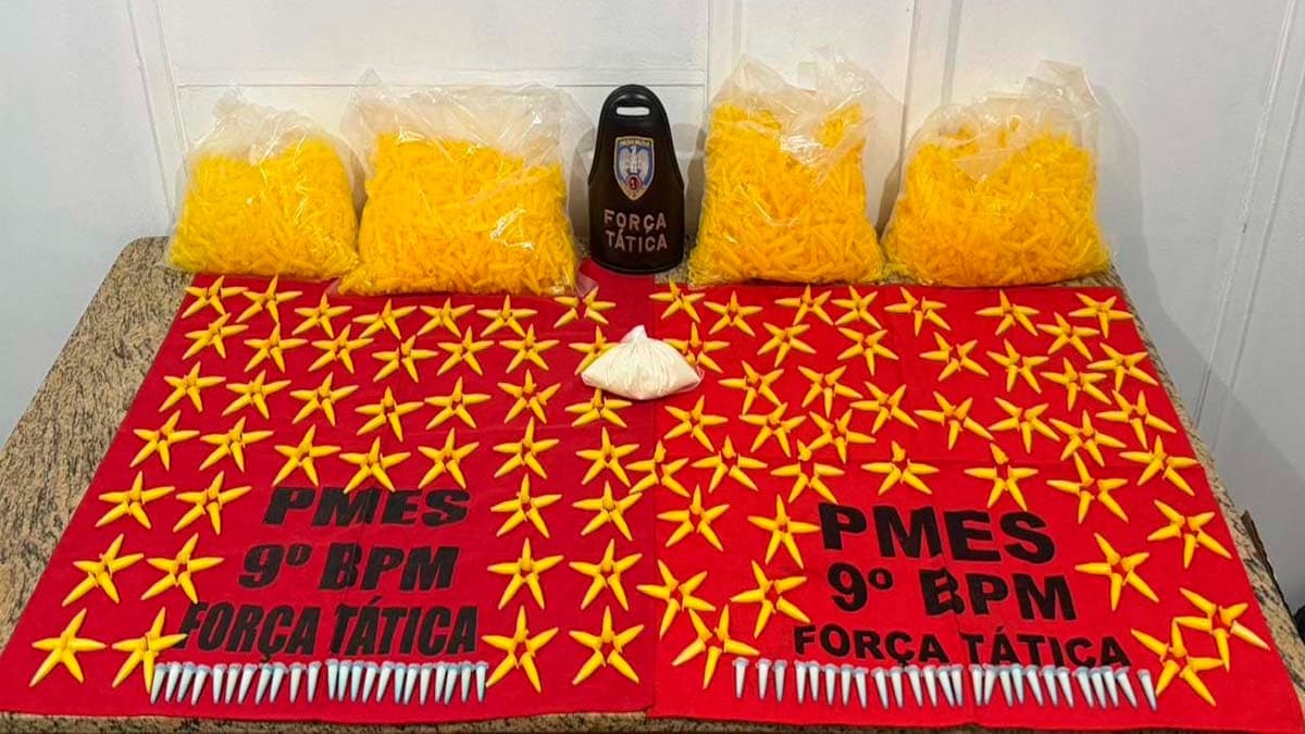 MEGA APREENSÃO DE DROGAS EM CACHOEIRO