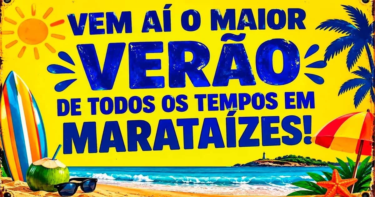 Marataízes Investe em Verão 2027 com Programação Extensa e Diversificada