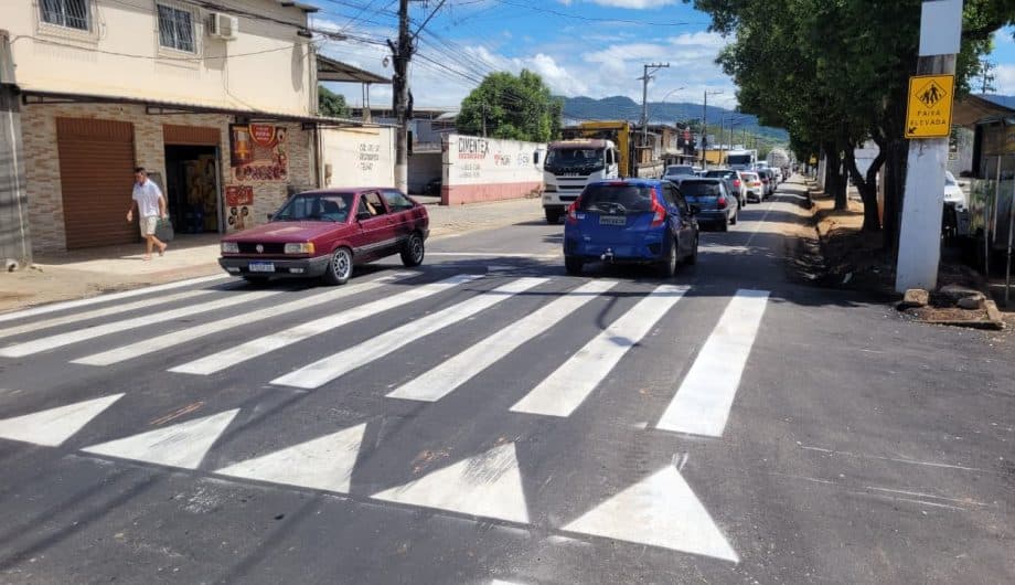 Cachoeiro de Itapemirim Melhora o Trânsito com Novas Faixas Elevadas